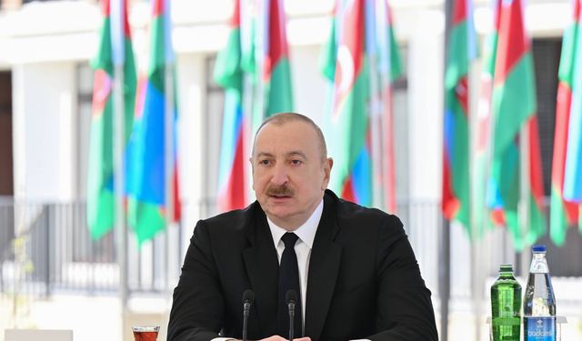 Azerbaycan Cumhurbaşkanı Aliyev, Dost Agropark'ın hedefine ulaşmak üzere olduğunu söyledi