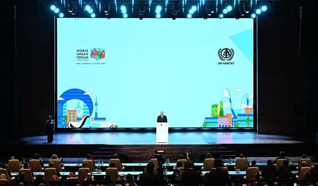 Bakü'de, 13. Dünya Kentsel Forumu'nun resmi açılış töreni yapıldı