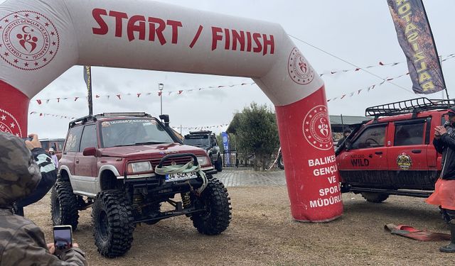 Balıkesir'de off-road şenliği düzenlendi