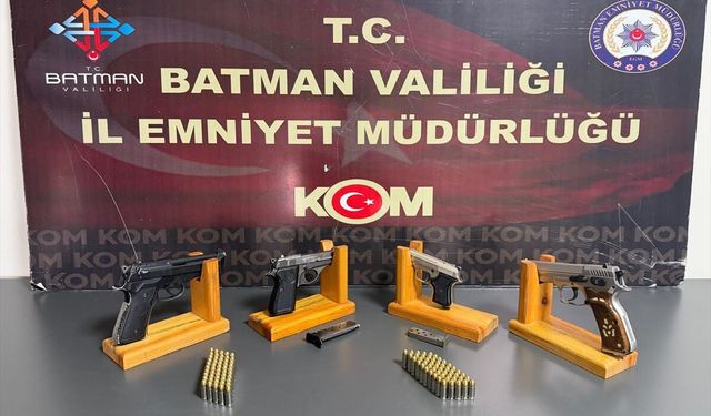 Batman'da organize suç örgütüne yönelik operasyonda 7 şüpheli tutuklandı