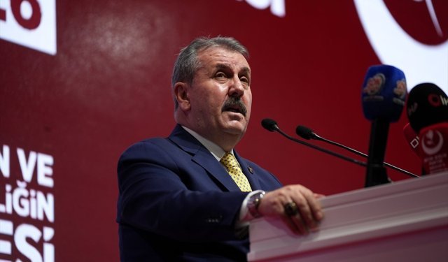 BBP Genel Başkanı Destici partisinin Ankara İl Kongresi'nde konuştu: