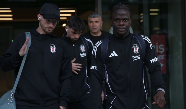 Beşiktaş kafilesi Rize'ye geldi