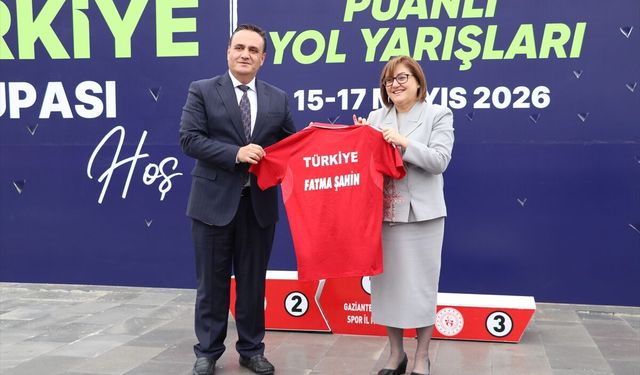 Bisiklette Türkiye Kupası 4. Etap Puanlı Yol Yarışları, Gaziantep'te sürüyor