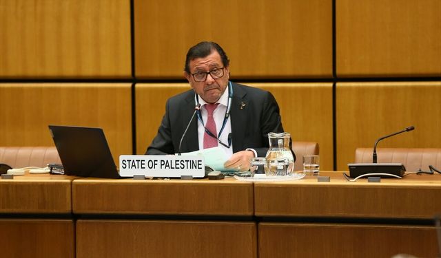 BM Viyana Ofisi'ndeki Filistin Dostluk Grubu toplantısında Gazze'deki soykırım ele alındı