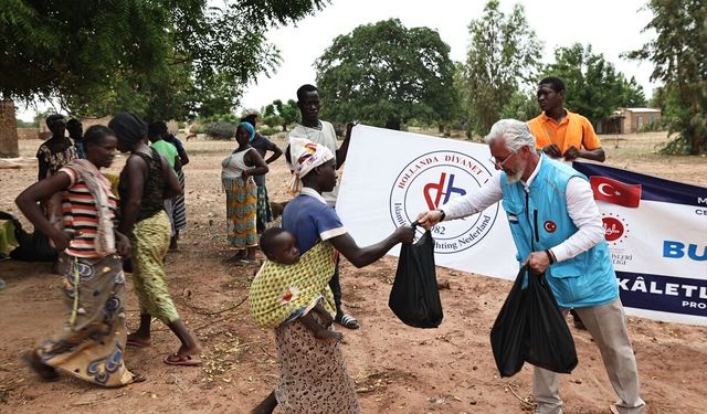 Burkina Faso halkı yardım organizasyonları dolayısıyla Türkiye'ye minnettar