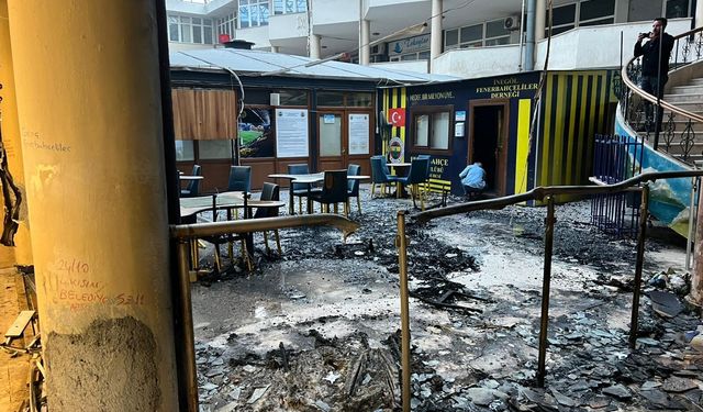 Bursa'da dernek binasında yangın çıkardığı iddia edilen 2 çocuk yakalandı