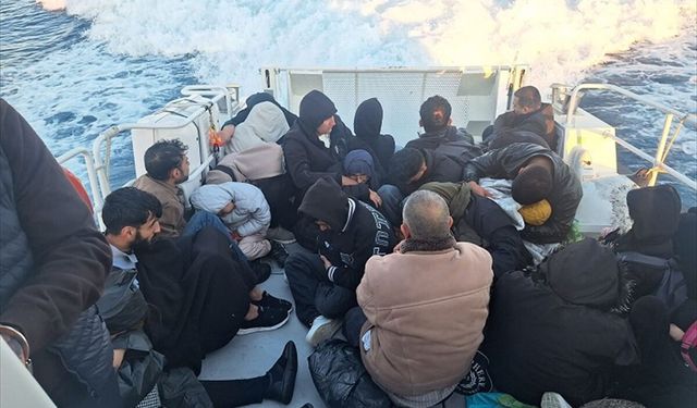 Çanakkale'de 31 düzensiz göçmen yakalandı