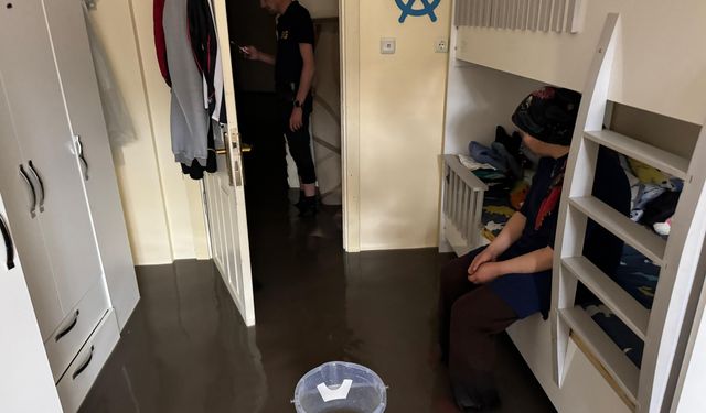 Çankırı'da sağanak hayatı olumsuz etkiledi