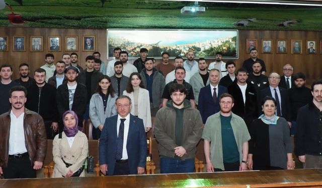 ÇAYKUR Genel Müdürü Alim genç üreticilerle buluştu