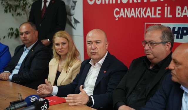 CHP Genel Başkan Yardımcısı Bakan, Çanakkale'de basın mensuplarıyla buluştu