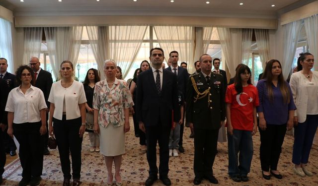 Çin'de 19 Mayıs Atatürk'ü Anma, Gençlik ve Spor Bayramı kutlandı
