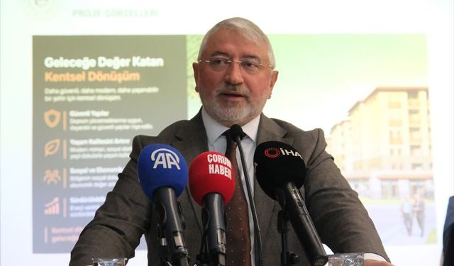 Çorum'da Kentsel Dönüşüm Bilgilendirme Toplantısı düzenlendi