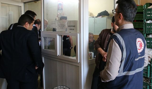 Denizli'de Kurban Bayramı öncesi halde denetim yapıldı