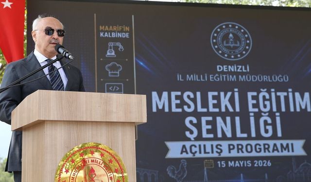 Denizli'de 'Mesleki Eğitim Şenliği' düzenlendi