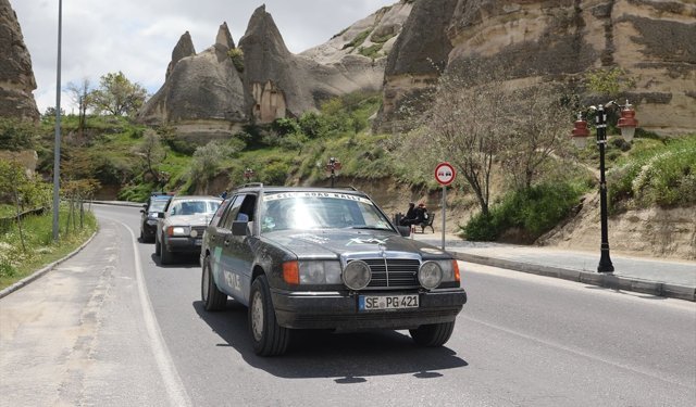 Doğu-Batı Dostluk ve İpek Yolu Rallisi Kapadokya etabı tamamlandı