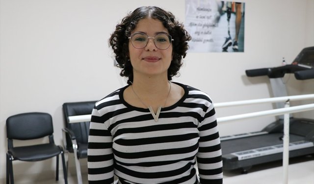 Doğuştan engelli Havva, Ampute Futbol Kadın Gelişim Kampı'na davet edilmenin mutluluğunu yaşıyor
