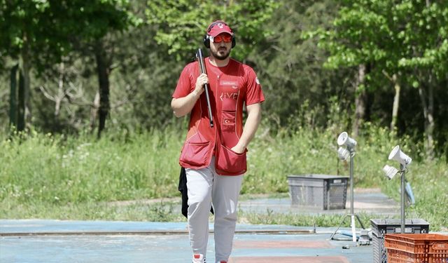 Dünya rekoru kıran milli atıcı Nedim Tolga, olimpiyatlara odaklandı
