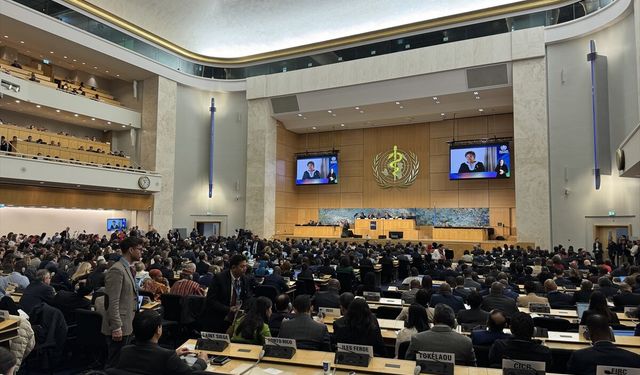 Dünya Sağlık Asamblesinin 79'uncu Toplantısı Cenevre'de başladı