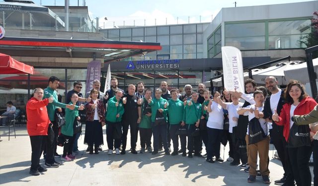 Engelliler Haftası'nda özel sporcular ile üniversite öğrencileri bir araya geldi