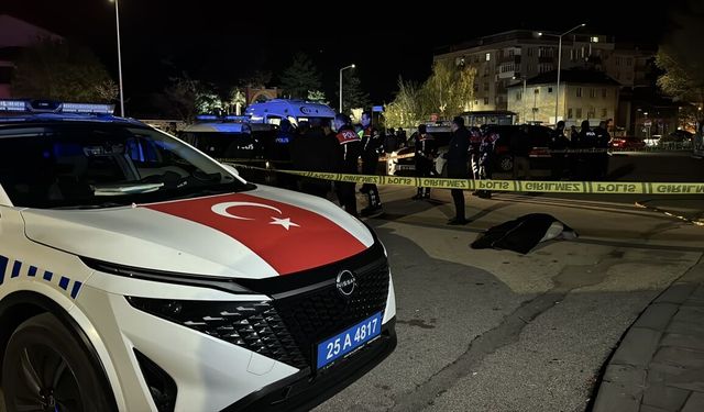 Erzurum'da 1 kişi cami önünde silahla vurulmuş halde ölü bulundu