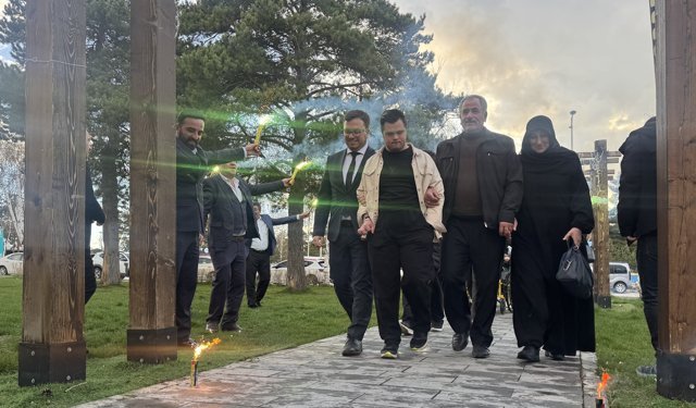 Erzurum'da engelli bireylere temsili asker gecesi ve uğurlama töreni yapıldı