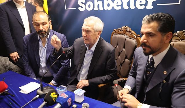Fenerbahçe Kulübü Başkan Adayı Aziz Yıldırım, Şanlıurfa'da konuştu: