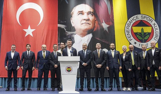 Fenerbahçe'de bayramlaşma töreni yapıldı