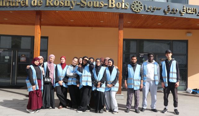 Fransa'da Müslümanlar, çevre temizliğine dikkati çekmek için 'Camiler Arası Temizlik Yürüyüşü' düzenledi