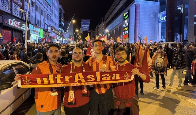 Galatasaray'ın şampiyonluk kutlamaları