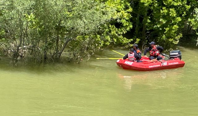 GÜNCELLEME - Kahramanmaraş'ta nehirde kaybolan kişiyi arama çalışmalarına ara verildi