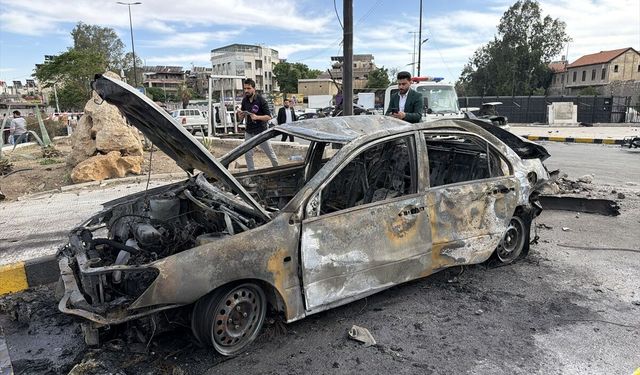 GÜNCELLEME- Şam'da meydana gelen patlamada 1 asker öldü