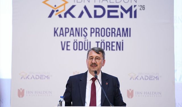 İbn Haldun Akademi'nin kapanış töreni yapıldı