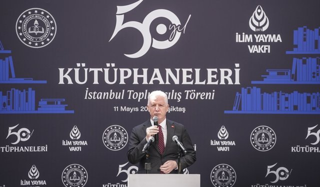İlim Yayma Vakfı 50. Yıl Kütüphaneleri İstanbul Toplu Açılış Töreni