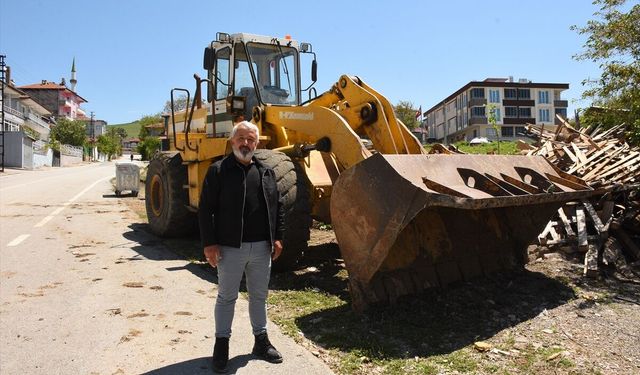 İş makinesi operatörü Havza'daki selde 30 kişiyi kurtardı