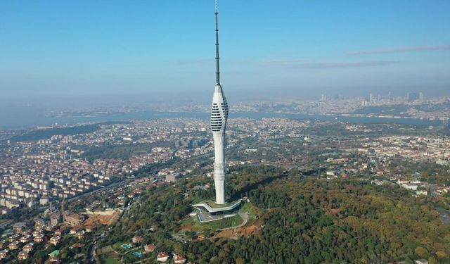 İstanbul'daki Çamlıca Kulesi 5 yılda 2,8 milyon ziyaretçi ağırladı