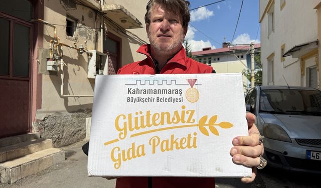 Kahramanmaraş'ta 500 çölyak hastası aileye glütensiz gıda desteği