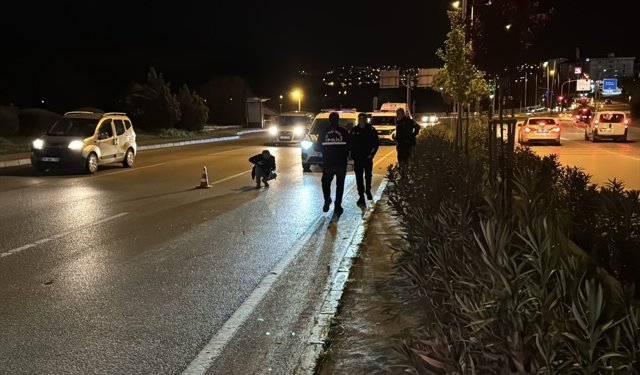Karabük'te otomobilin çarptığı yaya ağır yaralandı