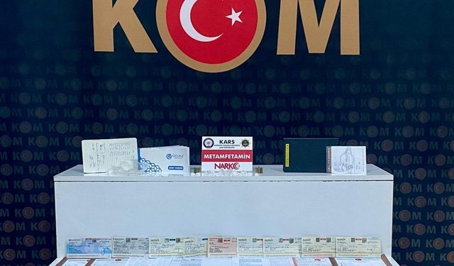 Kars'ta tefecilik operasyonunda yakalanan zanlı tutuklandı