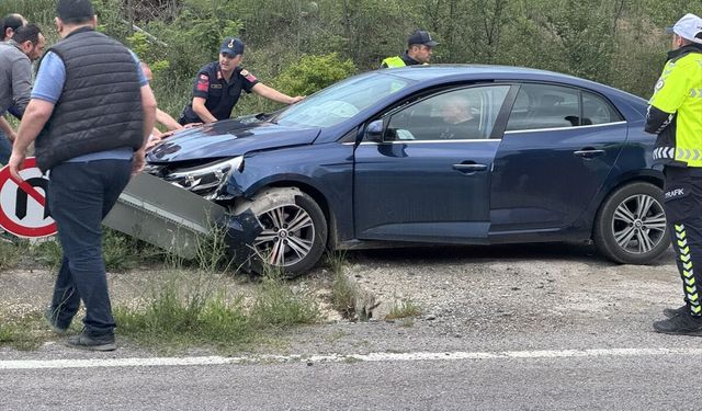 Kastamonu'da zincirleme trafik kazasında 5 kişi yaralandı