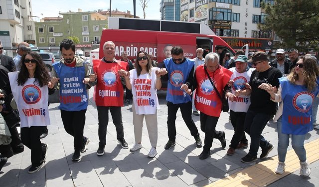 Kayseri ve çevre illerde 1 Mayıs Emek ve Dayanışma Günü kutlandı