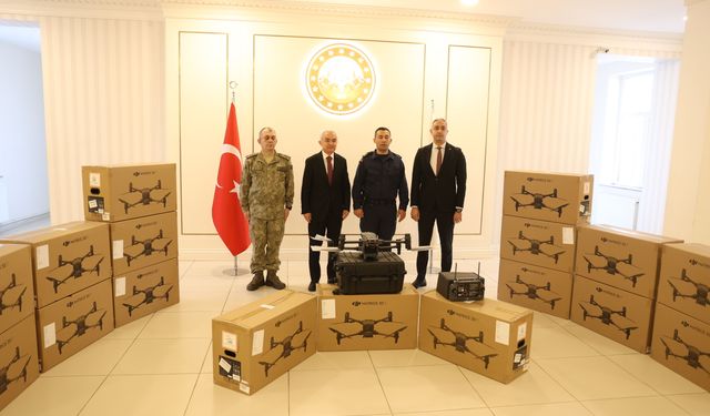 Kırklareli'nde sınır güvenliğine İHA desteği