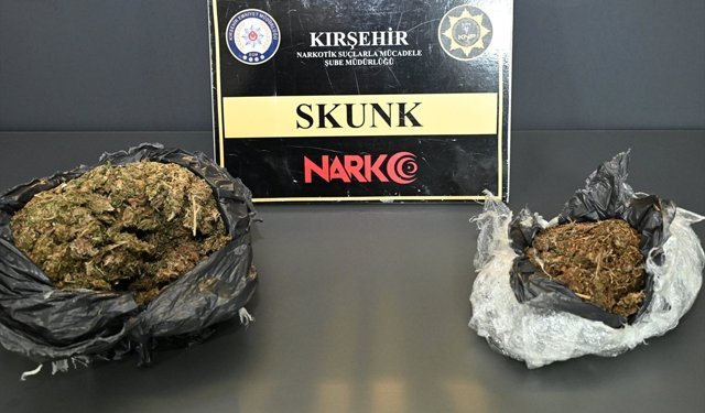 Kırşehir'de uyuşturucu operasyonlarında yakalanan 2 zanlıya tutuklama