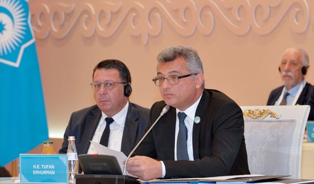 KKTC Cumhurbaşkanı Erhürman, Türk Devletleri Teşkilatı Gayriresmi Zirvesi'nde konuştu: