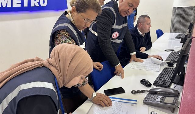 Kocaeli'de Kurban Bayramı öncesi otogarda denetim yapıldı