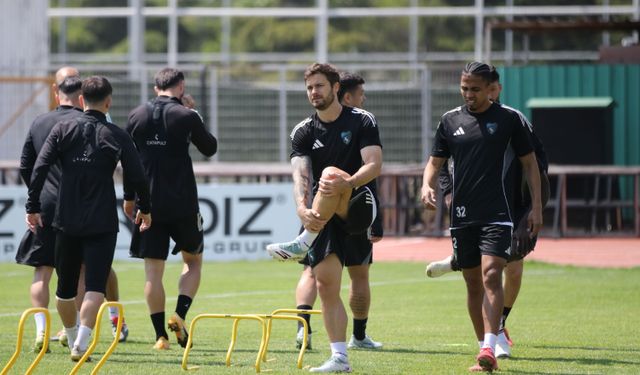 Kocaelispor, Fatih Karagümrük maçının hazırlıklarına başladı