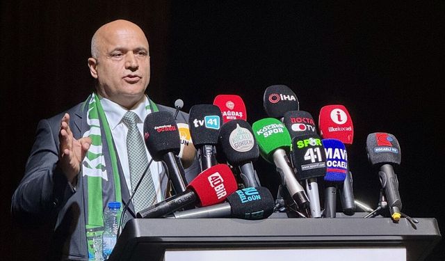 Kocaelispor Kulübünde başkanlığa Recep Durul yeniden seçildi