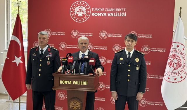 Konya'da 'Genişletilmiş Asayiş ve Güvenlik Toplantısı' yapıldı