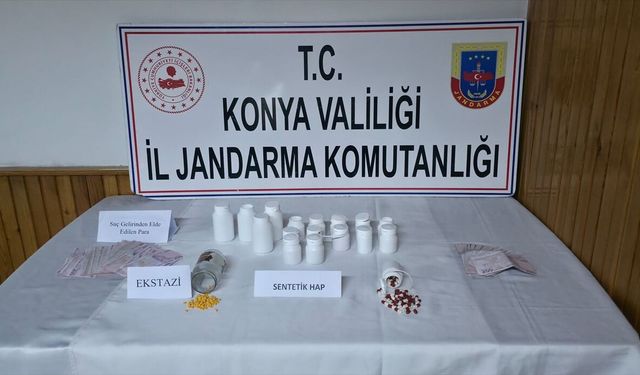 Konya'daki uyuşturucu operasyonunda 6 zanlı tutuklandı