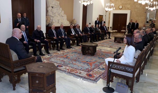 Lübnan Cumhurbaşkanı Avn: 'Müzakere sürecinden geri dönüş olmayacak, başka seçenek yok'
