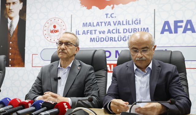 Malatya Valisi Yavuz'dan 5,6 büyüklüğündeki depreme ilişkin açıklama: